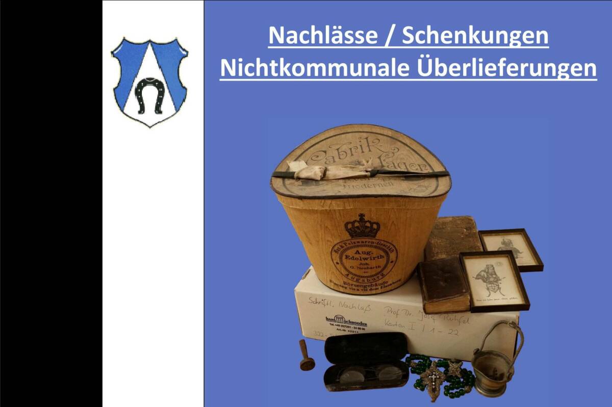 Logo Nachlässe, Schenkungen, NÜ